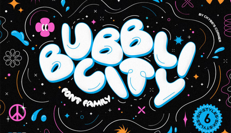 Bubblicity Font