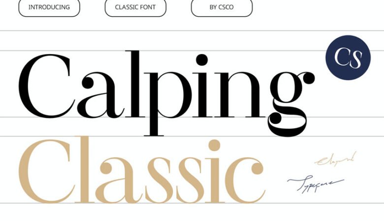 CS Calping Font