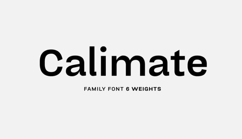 Calimate Font