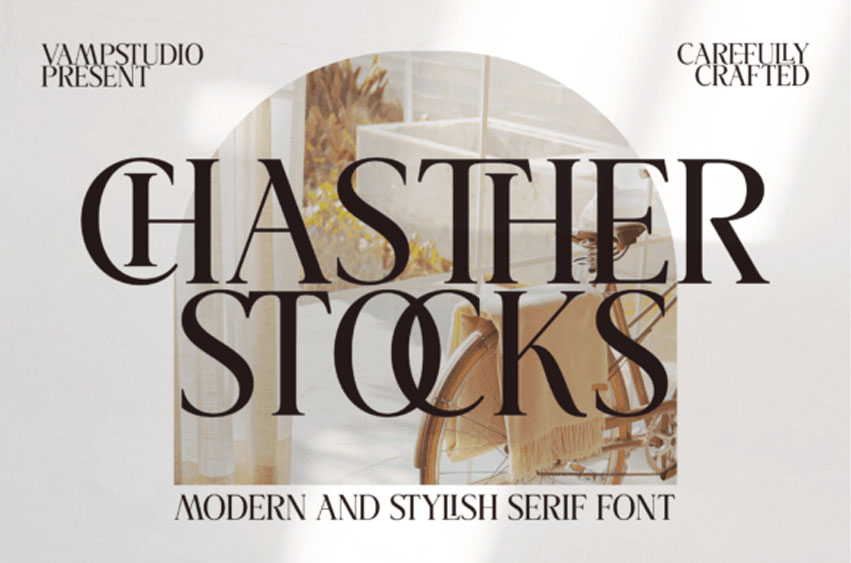 Chasther Stocks Font