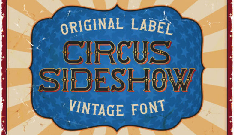 Circus Sideshow Font