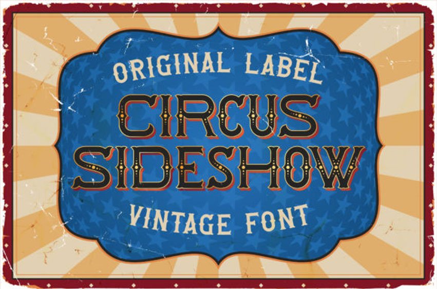 Circus Sideshow Font