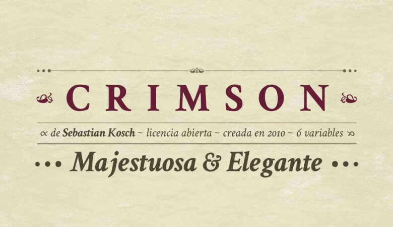 Crimson Text Font