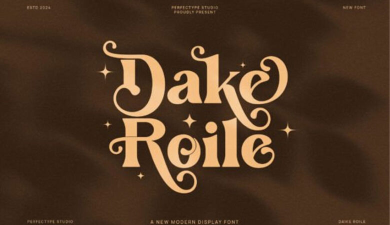 Dake Roile Font