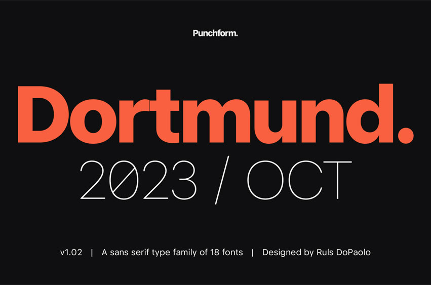 Dortmund Font