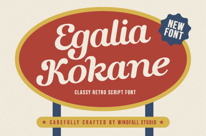 Egalia Kokane Font