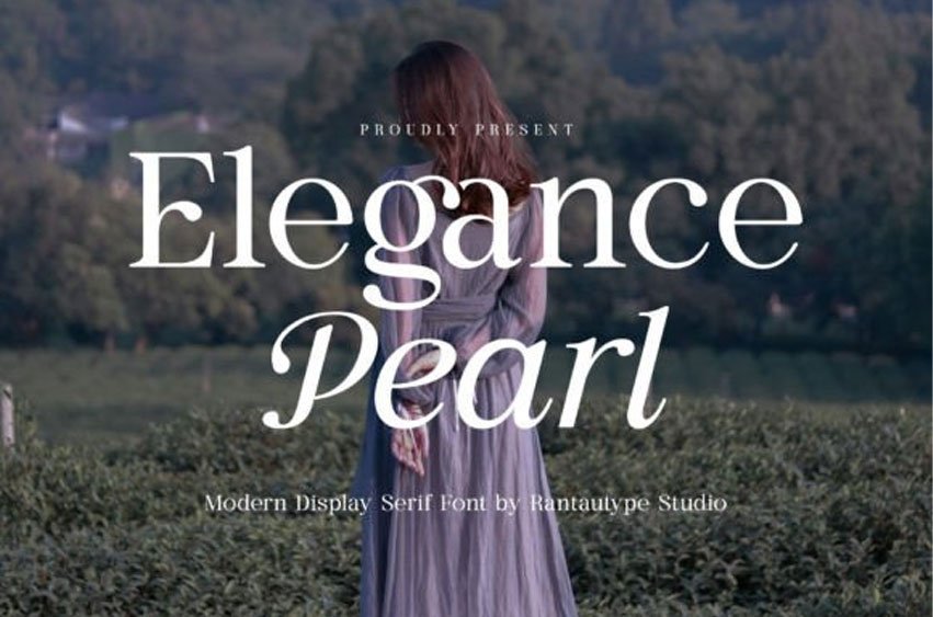 Elegance Pearl Font