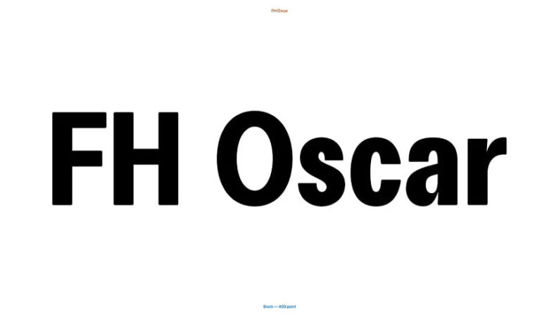 FH Oscar Font