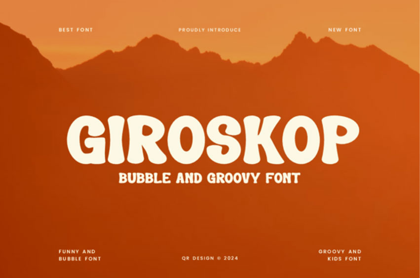 Giroskop Font