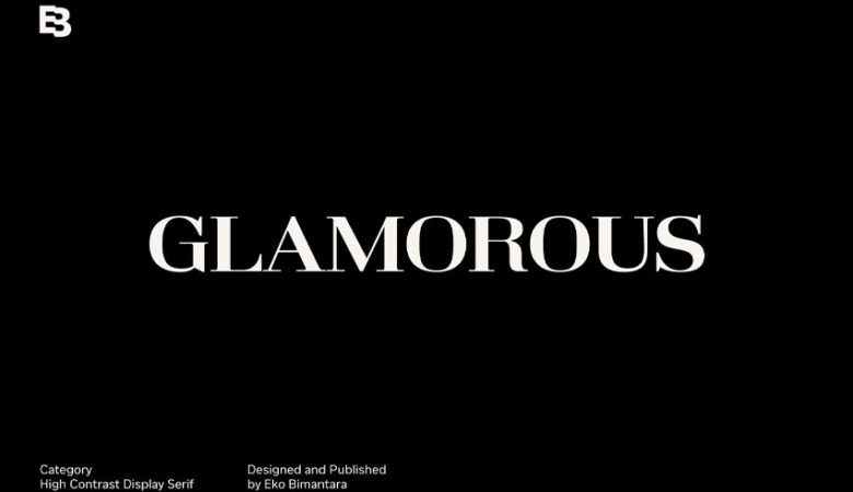 Glamorous Font