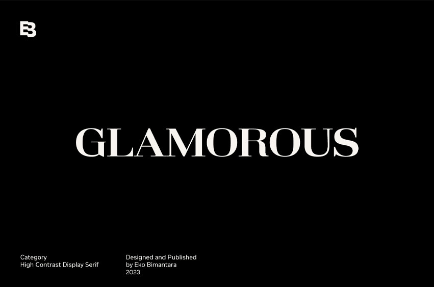 Glamorous Font