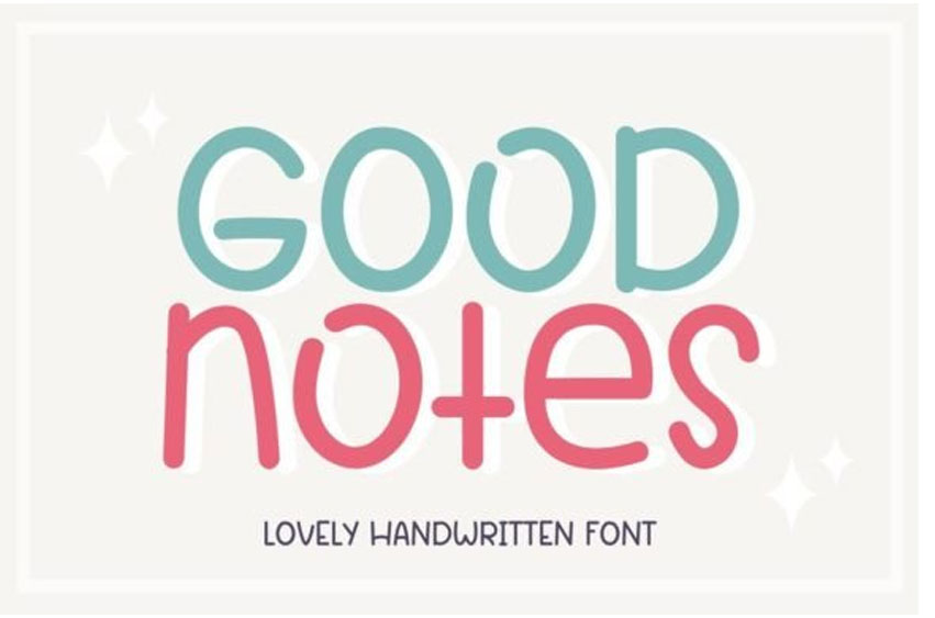 Good Notes Font