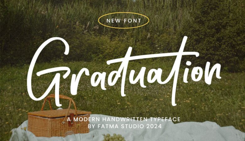 Graduation Font