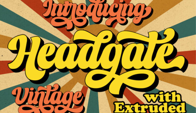 Headgate Font