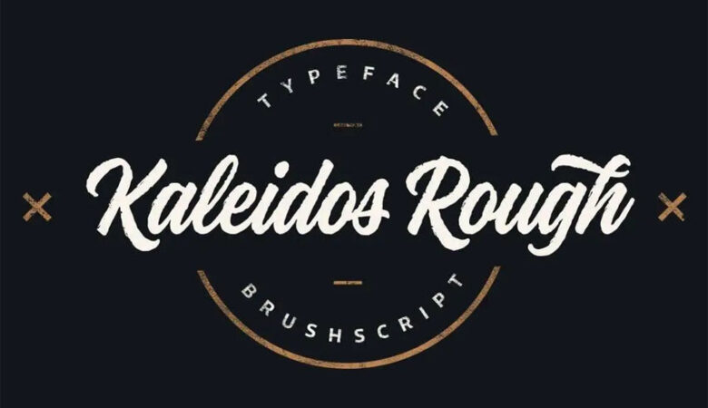 Kaleidos Rough Font