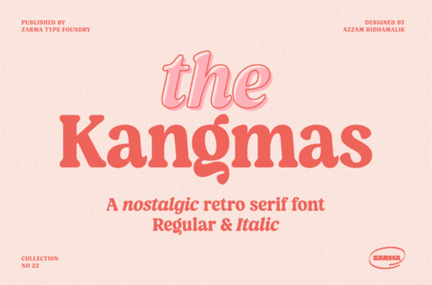 Kangmas Font