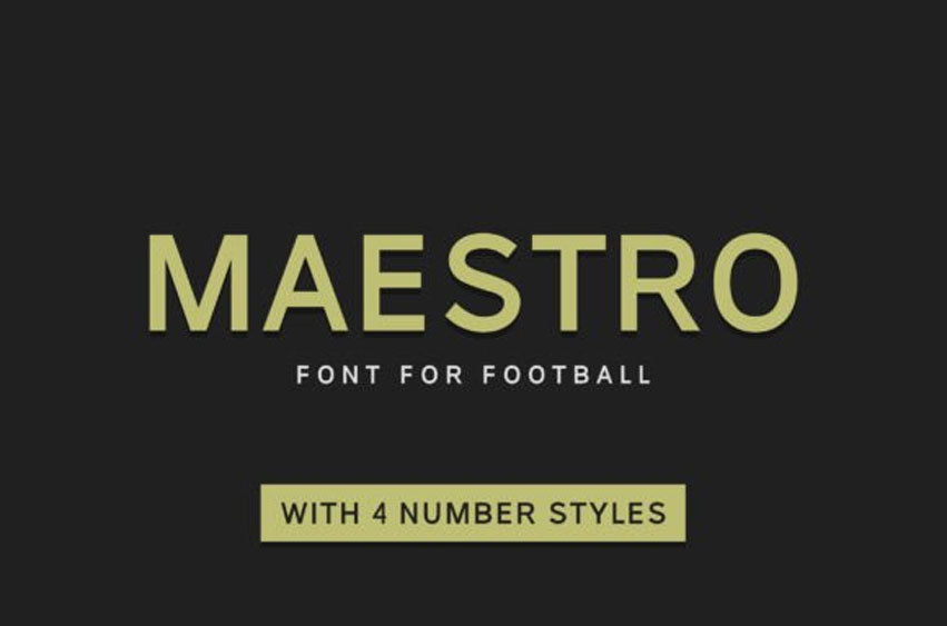 Maestro Sans Font