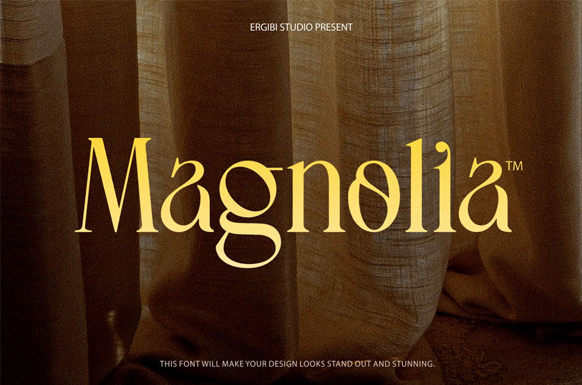 Magnolia Unique Font