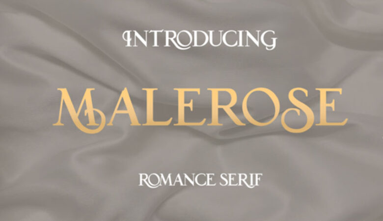 Malerose Font