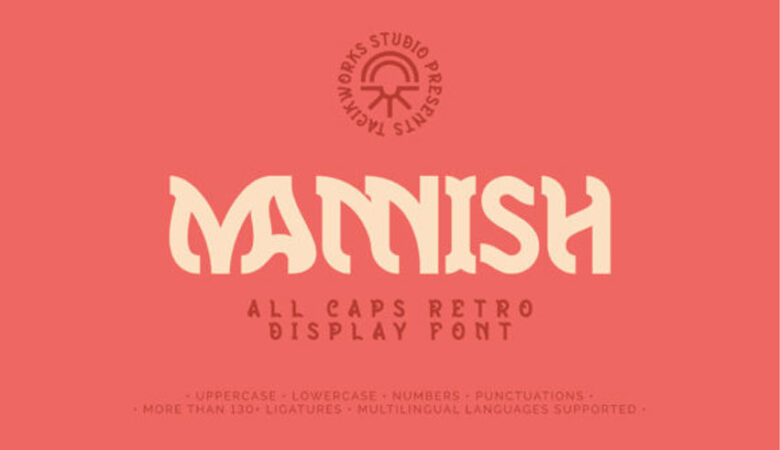 Mannish Font