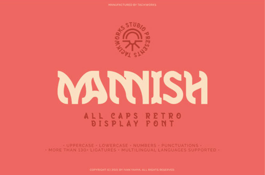 Mannish Font