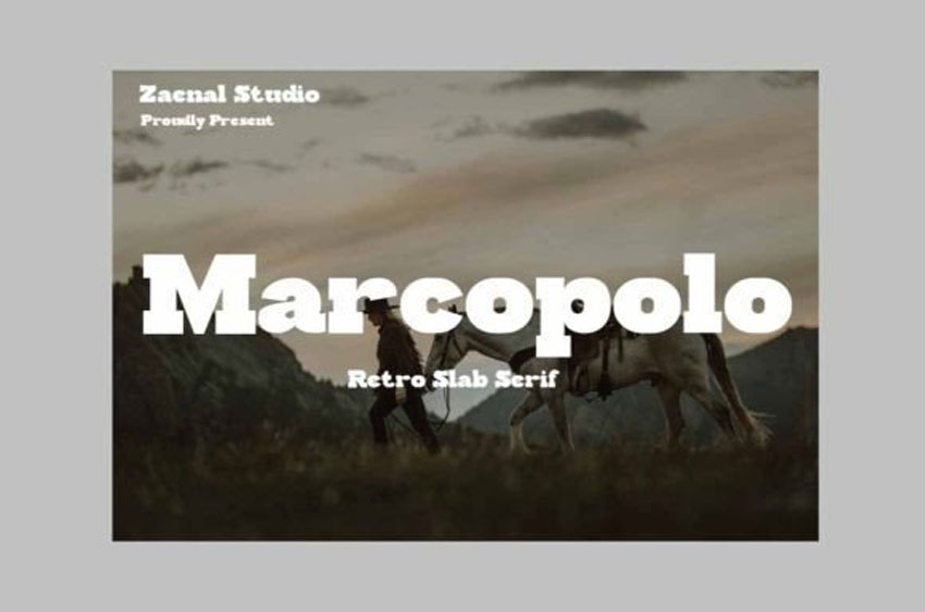 Marcopolo Font