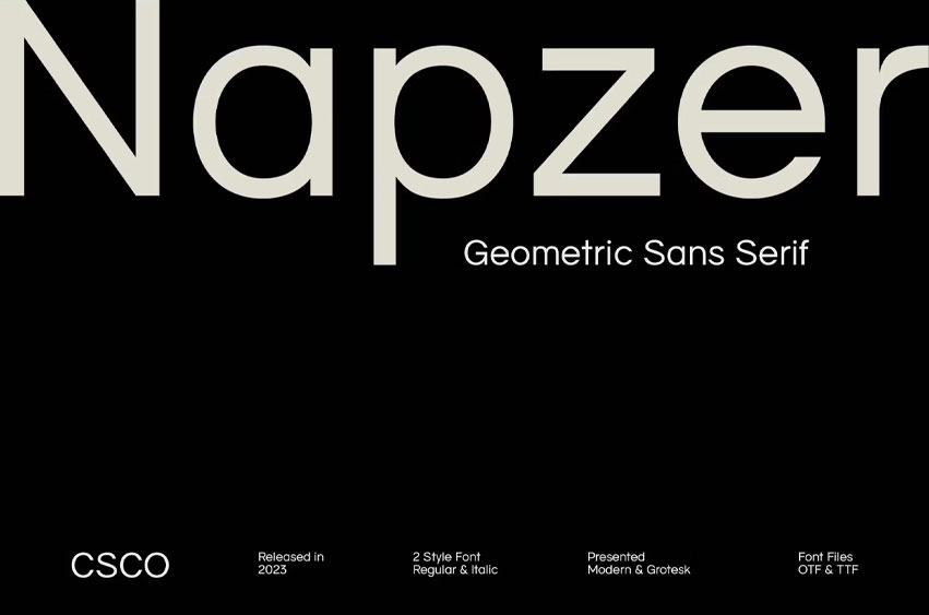 Napzer Font