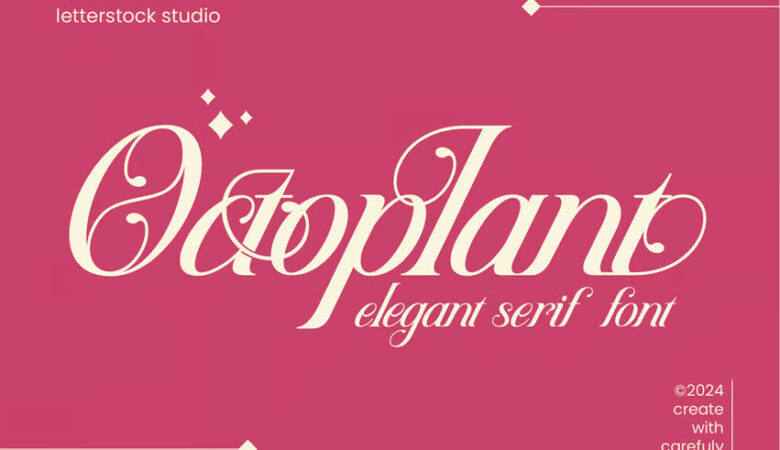 Octoplant Font