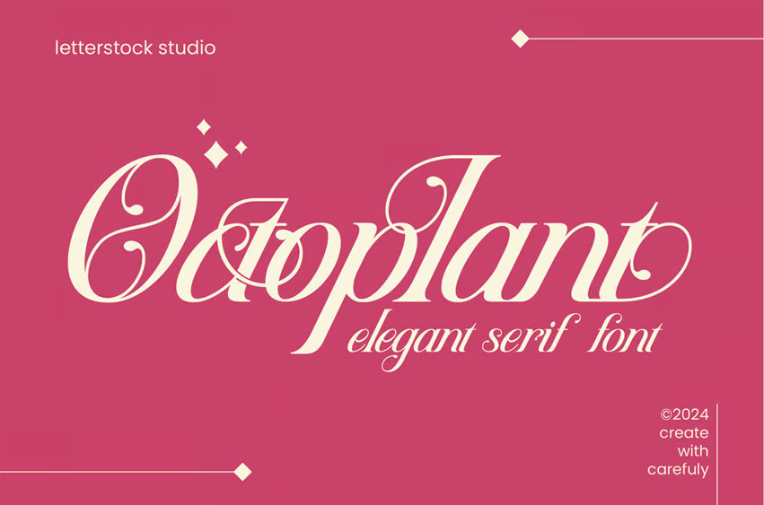 Octoplant Font