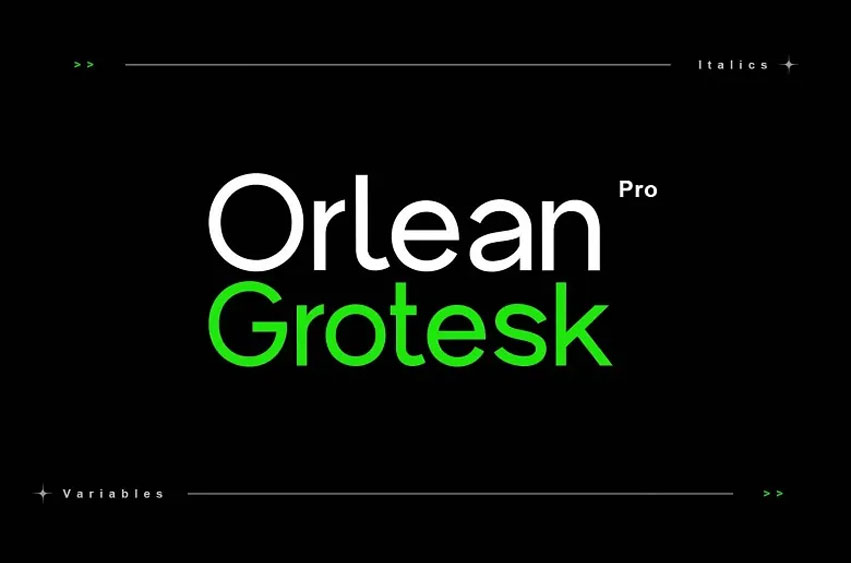 Orlean Grotesk Font