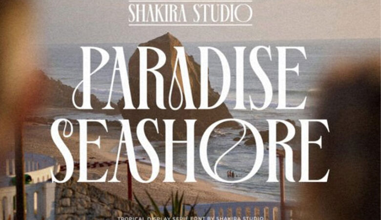 Paradise Seashore Font