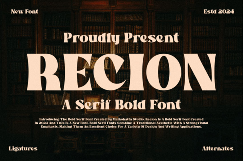 Recion Font