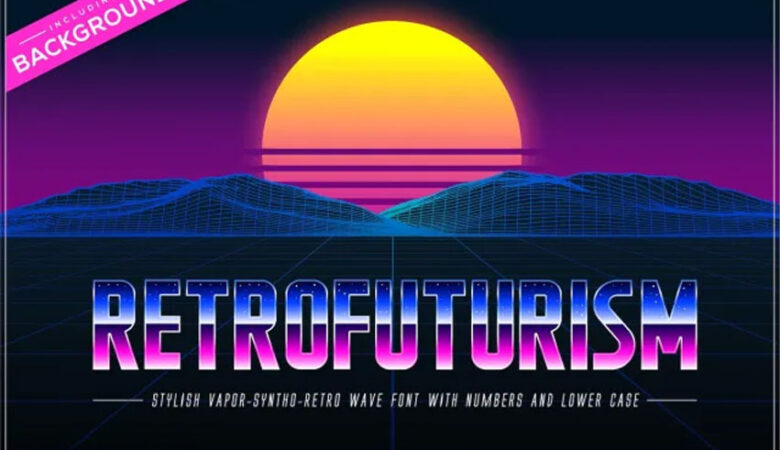 Retrofuturism Font