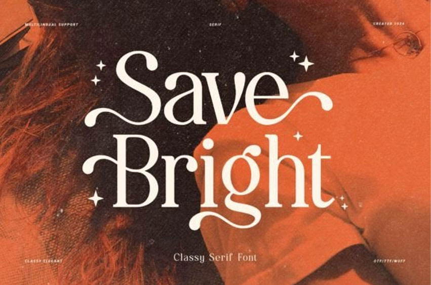 Save Bright Font