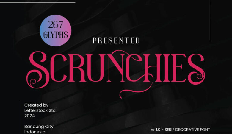 Scrunchies Font