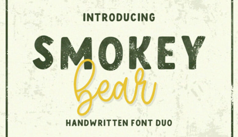 Smokey Bear Font