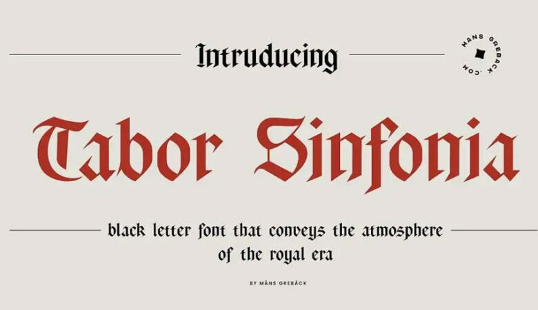 Tabor Sinfonia Font