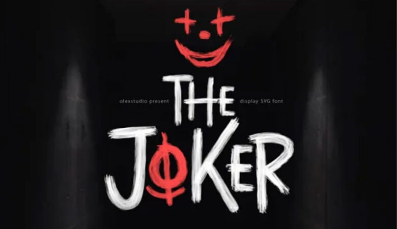 The Joker Font