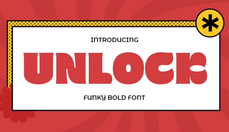 Unlock Font