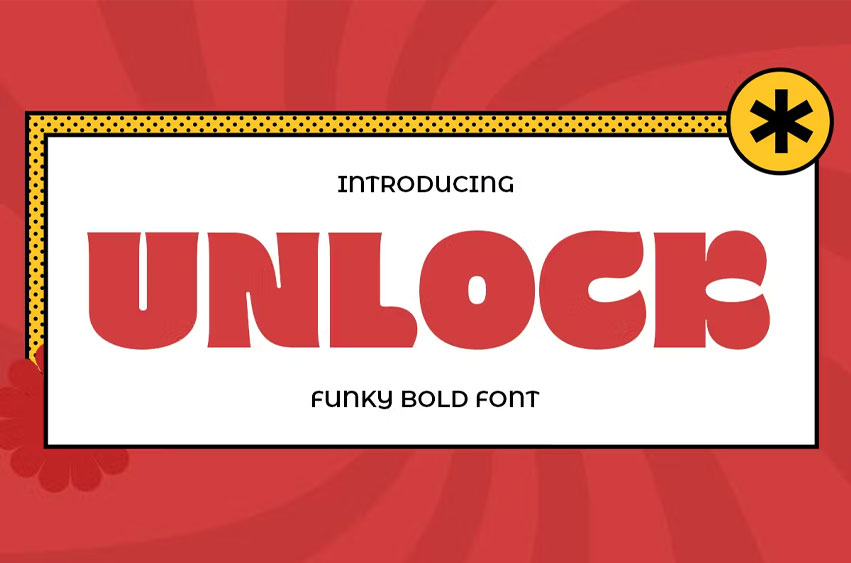 Unlock Font