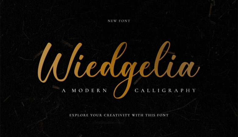 Wiedgelia Font