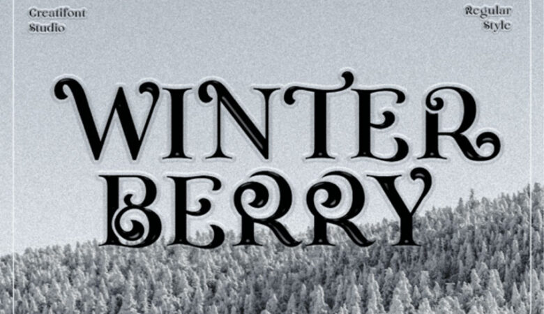 Winterberry Font