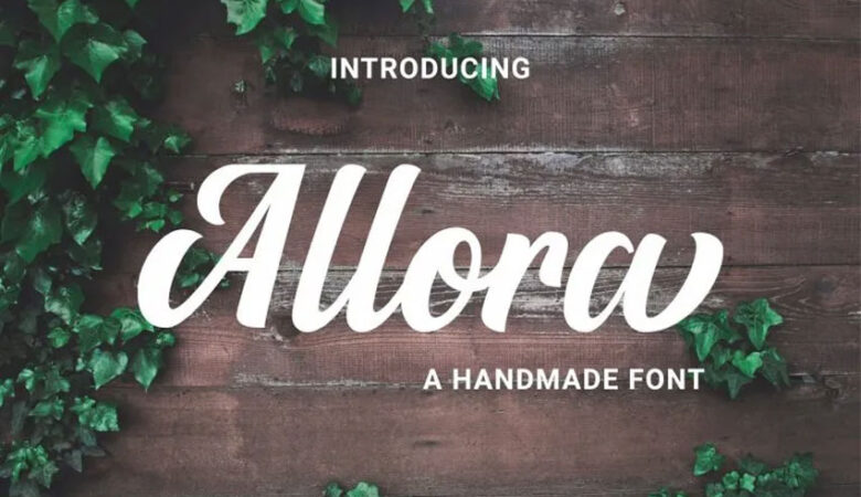 Allora Script Font