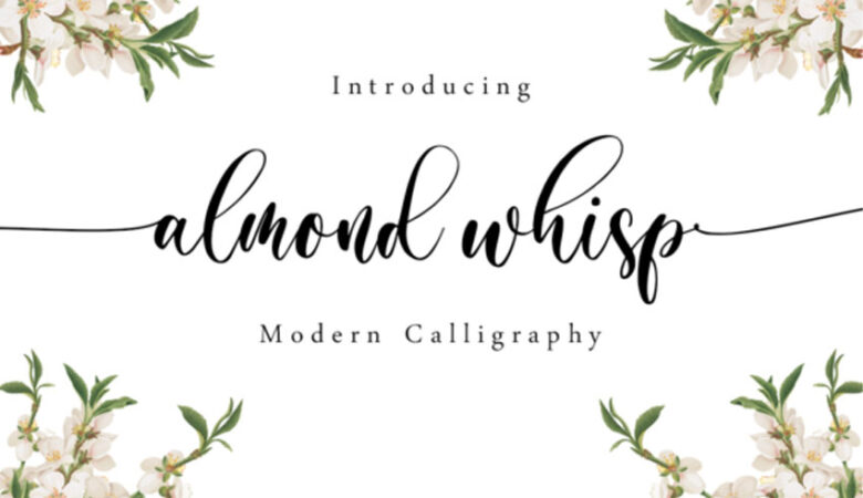 Almond Whisp Font