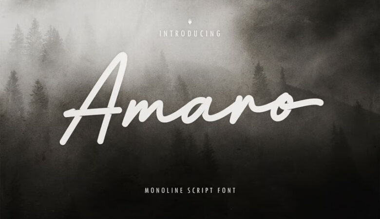 Amaro Font