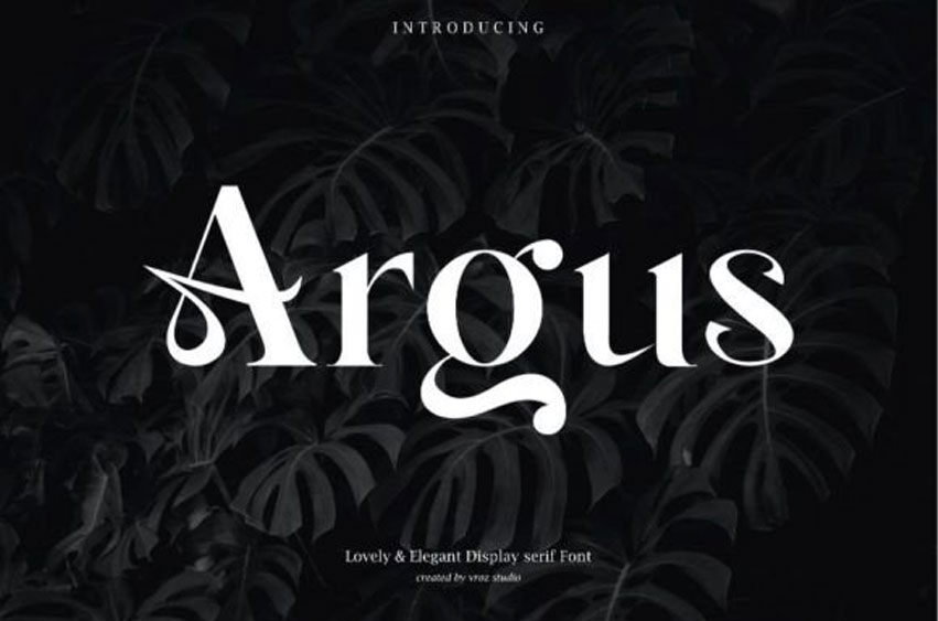 Argus Font