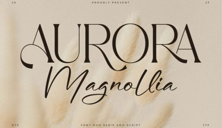 Aurora Magnollia Font