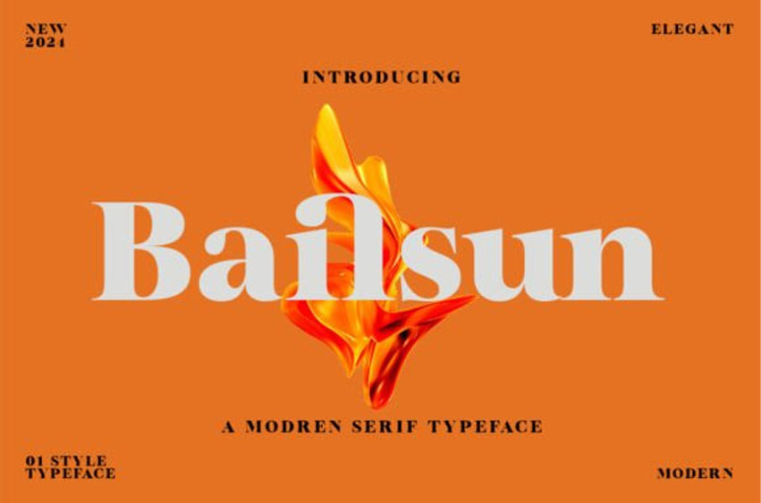 Bailsun Font