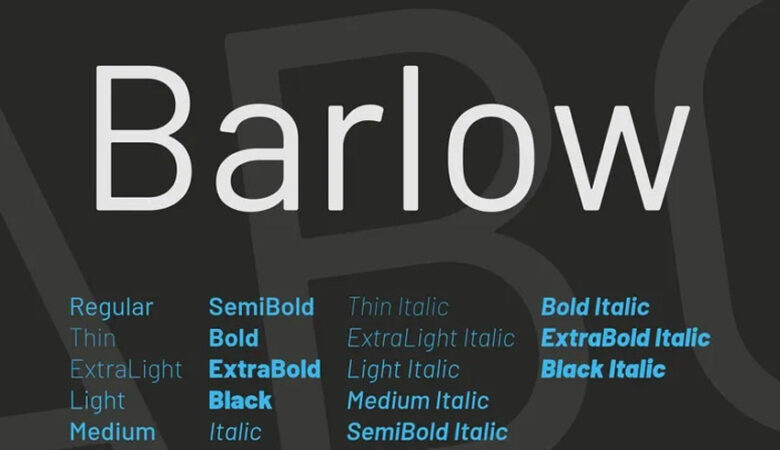 Barlow Font