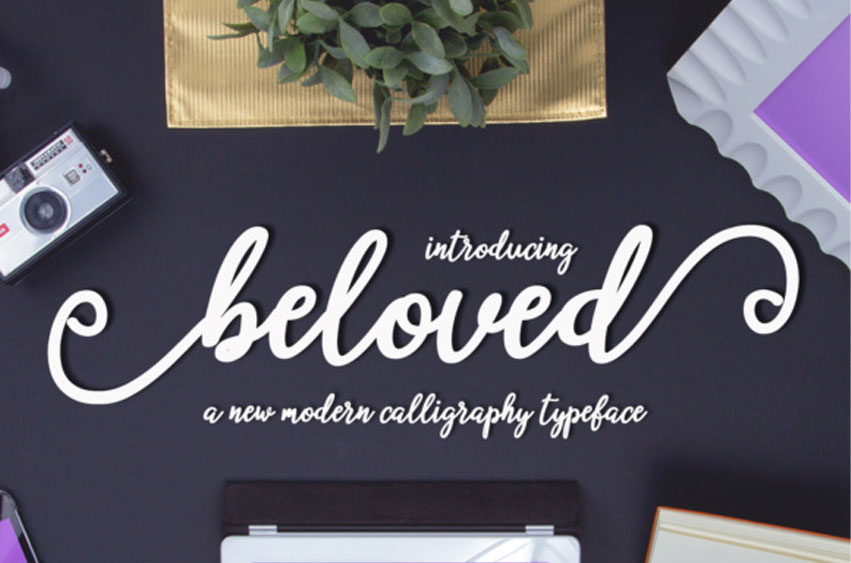 Beloved Script Font